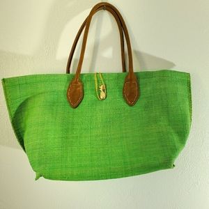 LILLY PULITZER  TOTE/BEACH BAG Straw/ Raffia